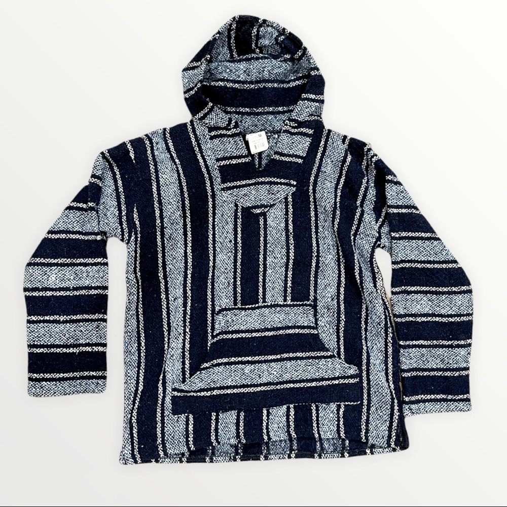 Vintage 80’s or 90’s Poncho Hoodie